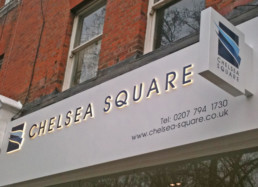 Chelsea Square | Hardy Signs Ltd | 3D Acrylic Illuminated Letters & logos