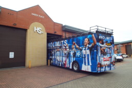 Huddersfield Town - Hardy Signs - Bus Wrap