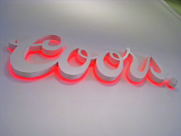 Molson Coors | Hardy Signs Ltd | 3D Letters & Logos (Halo Illuminated)