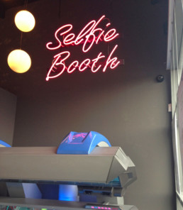 Selfie Booth | Hardy Signs Ltd | Neon Signs | Illuminated Signage