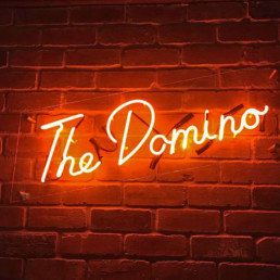 The Domino | Hardy Signs Ltd | Neon Signs | Illuminated Signage