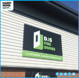 Door and Joinery Solutions - Hardy Signs - Industrial Signage
