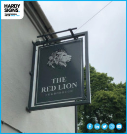 The-Red-Lion-Newborough-Hardy-Signs-English-Pub-Signs-Business-Signs-2019