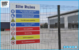Burton Gateway - Hardy Signs - Health and Safety Solutions