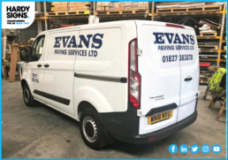 Evans - Hardy Signs - Vehicle Wrap