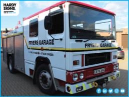 Fryers Garage - Hardy Signs - Vehicle Graphics