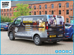 Quill Falcon - Hardy Signs - Vehicle Graphics