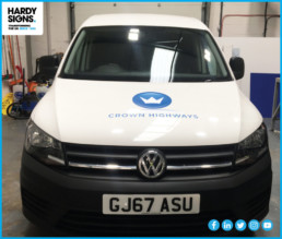 Crown Highways - Hardy Signs - Vehicle Graphics
