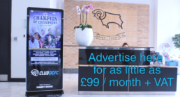 Derby County - Digital Advertising - Hardy Signs
