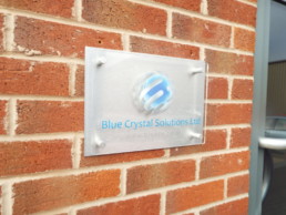 Door Signs - Blue Crystal Solutions - Hardy Signs - 2019