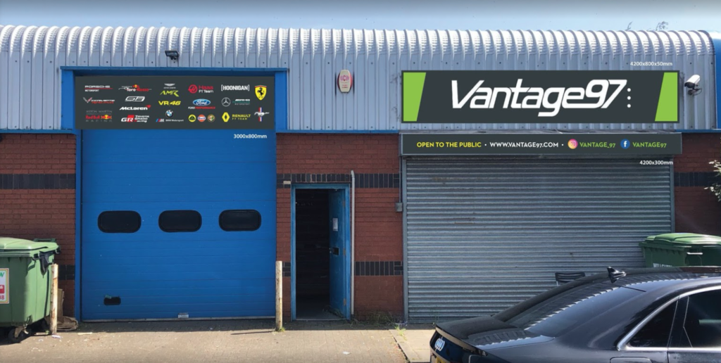 Vantage 97 | External Signage Project Rebrand | Hardy Signs | Retail Signage | 2019