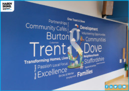 Wallpaper-Graphics-Trent-Dove-Reception-Signage-Hardy-Signs-2019-1