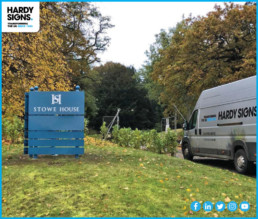 Stowe House - Hardy Signs - Post & Panel Signage