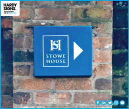 Stowe House - Hardy Signs - Wayfinding Sign