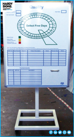 Plastic Omnium - Hardy Signs - Notice Board (2)