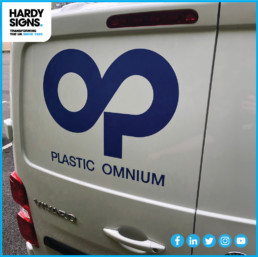 Plastic Omnium - Hardy Signs - Vehicle Graphics