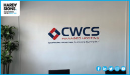 CWCS Managed Hosting - Hardy Signs - Indoor Signage