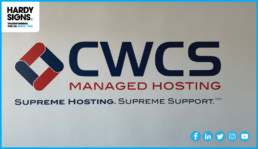 CWCS Managed Hosting - Hardy Signs - Office Signage