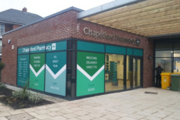 Chapelford Pharmacy - HS - Fascia Signs - External Signage