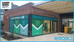 Chapelford Pharmacy - Hardy Signs - External Signage