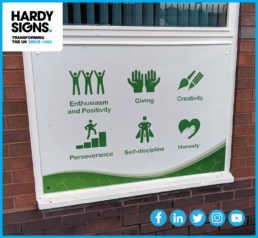 Dosthill Primary Academy - Hardy Signs - External Signage - 2020 - 12