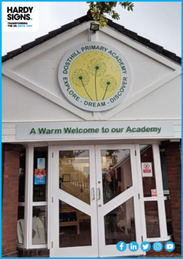 Dosthill Primary Academy - Hardy Signs - External Signage - 2020 - 14