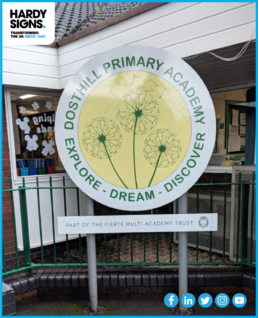 Dosthill Primary Academy - Hardy Signs - External Signage - 2020 - 15