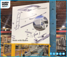 Hydro Extrusion | Warehouse Signage | Hardy Signs | 2020 | 3