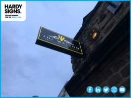 The Walton Hotel - Hardy Signs - Projecting Light Box