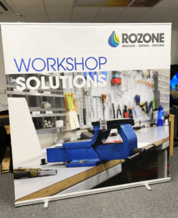 Rozone - Hardy Signs - Roller Banner