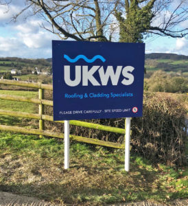 UKWS - Hardy Signs - Industrial Site Signage