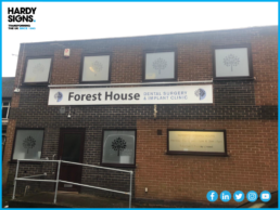 Forest House Dental Practice - Hardy Signs - Fascia Signage