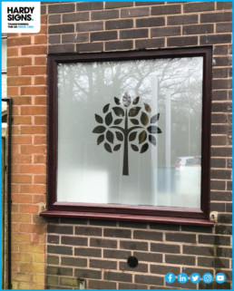 Forest House Dental Practice - Hardy Signs - Window Graphics
