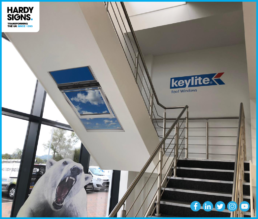 Keylite - Hardy Signs - Office Signage