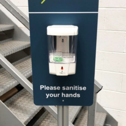 Adient - Hand Sanitiser Stations - Hardy Signs Ltd