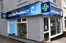 Carlton Pharmacy - External Signage