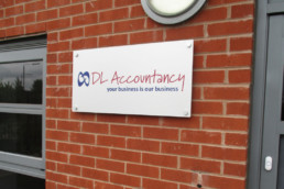 DL Accountancy - Solicitors & Accountants Signage - Hardy Signs Ltd