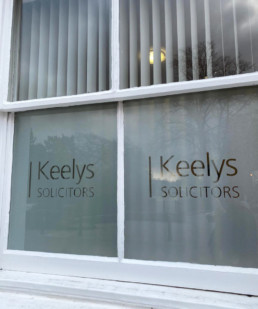 Keelys Solicitors - Solicitors and Accountants Signage - Hardy Signs Ltd