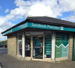 Sandbeds Pharmacy - Pharmacy Signage - Hardy Signs Ltd