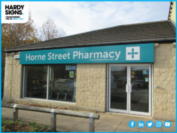 The Hub Pharmacy - Hardy Signs - External Signage