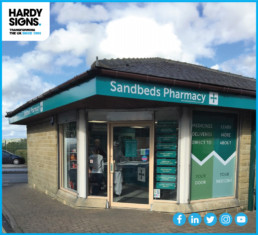 The Hub Pharmacy - Hardy Signs - Healthcare Signage