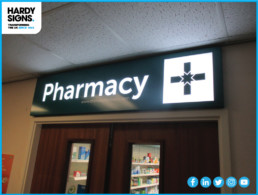 The Hub Pharmacy - Hardy Signs - Illuminated Signage