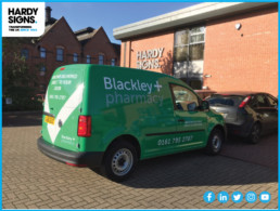 The Hub Pharmacy - Hardy Signs - Vehicle Graphics