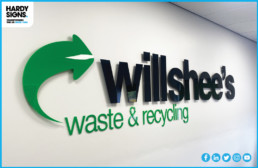 Willshee's - Hardy Signs - Acrylic Lettering