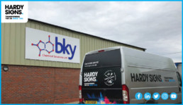 bky Chemical Solutions Ltd - Hardy Signs - 3D Outdoor Signage