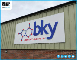 bky Chemical Solutions Ltd - Hardy Signs - External Signage