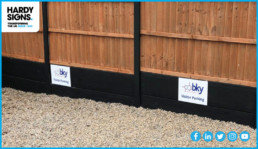 bky Chemical Solutions Ltd - Hardy Signs - Parking Signs