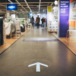 Ikea - Wayfinding Signage - Floor Graphics