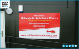 Midlands Air Ambulance - Hardy Signs - Outdoor Signs