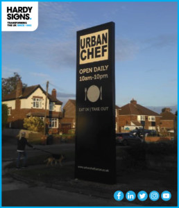 Urban-Chef---Hardy-Signs---Totem-Sign